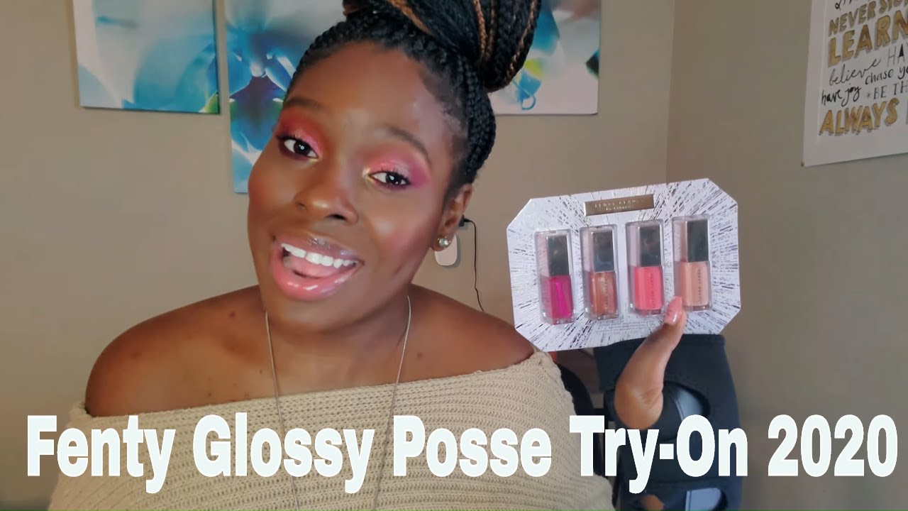 Fenty Beauty Holo Daze Collection| Lips On Glossy!!|
