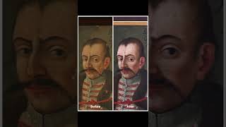 Before & After — restoration as a journey through time. Portrait  Pongrácz Baron#restoration