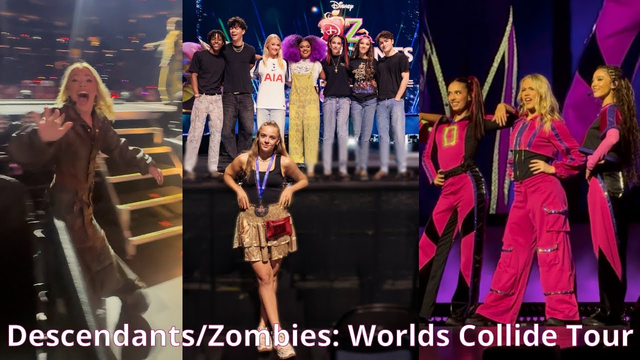 Vlog z Descendants/Zombies: Worlds Collide Tour (VIP setkání)  /LEA