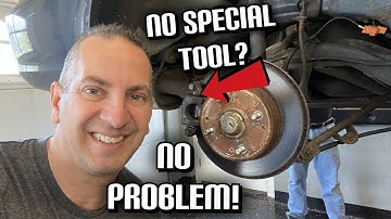 How To Collapse Twist Style Rear Brake Caliper Without Special Tool