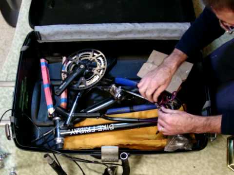 How to Pack a Bike Friday Tandem into a Samsonite Suitcase - HqDefault