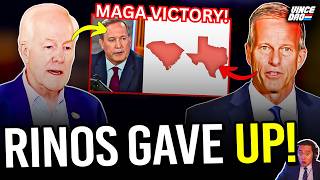 RINO Leaders MASS SURRENDER to Trump After MAJOR Primary Threats and Election Flips Trigger PANIC!!
