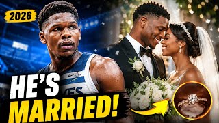 Anthony Edwards is MARRIED! 💍 Truth About the Timberwolves Star's Shocking 2026 Wedding & Offseason