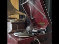 藤山 一郎 ♪僕の東京♪ 1940年 78rpm record. Columbia Model No G ー 241 phonograph