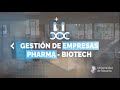 Máster Universitario en Gestión de Empresas Pharma-Biotech