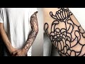 Full Sleeve Tattoo Time Lapse - 3 Hour - 1 Session