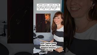POV: if Taylor Swift asked me to jam Wildest Dreams with her on drums #drumjam #wildestdreams #1989