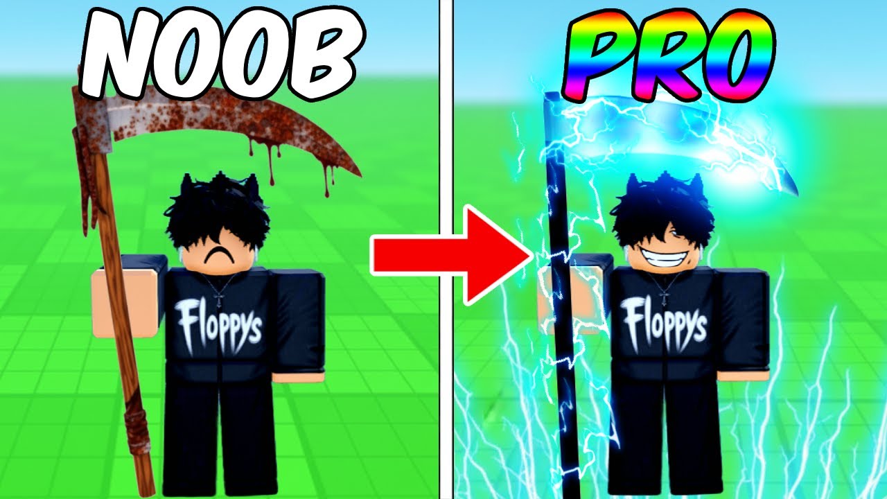 i went from NOOB to PRO in Roblox weapon simulator...