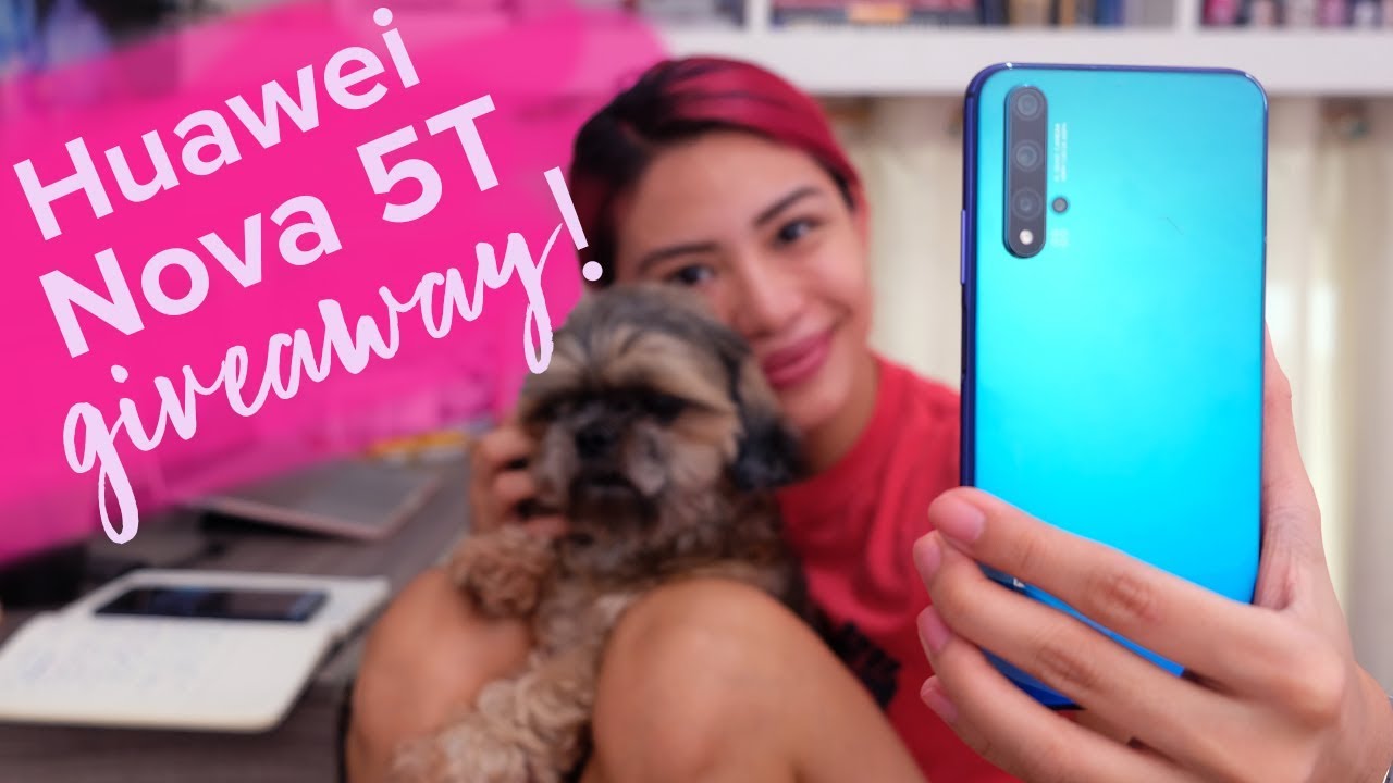 Huawei Nova 5T doggie camera test + GIVEAWAY!