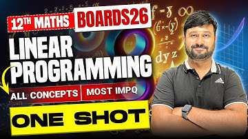 Linear Programming Problems in One Shot! | Complete Chapter 12 for Class 12 Maths Boards 2026 Exams