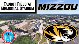 Faurot Field at Memorial Stadium - Microsoft Flight Simulator 2024 STADIUM LANDING!
