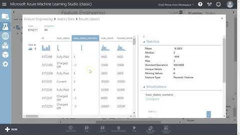 Azure ML Studio: Edit Metadata Pill