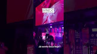 Z Felipe Canta sua Boca Mente Em Show De Sp zefelipe shorts