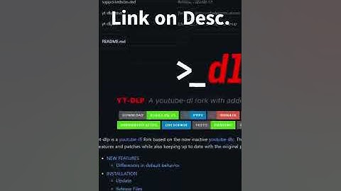 How To Download Videos From Cmd!