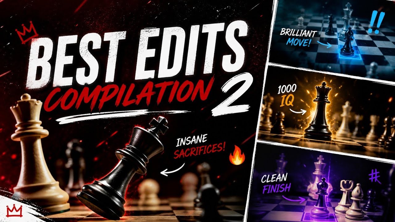 BEST CHESS EDITS COMPILATION 2🔥♟️#chess #chessedits #compilation - YouTube