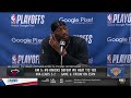 Bam Adebayo Postgame Interview | Miami Heat lose to New York Knicks 104-101