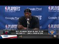 Bam Adebayo Postgame Interview | Miami Heat lose to New York Knicks 104-101