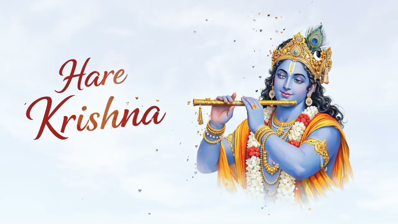 Hare Krishna | Divine Flute Meditation Music 🎶 