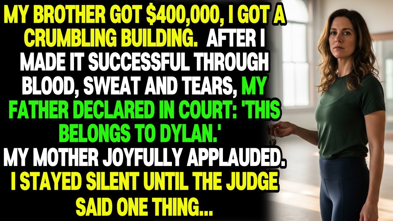 MY BROTHER GOT $400,000, I GOT A CRUMBLING BUILDING.AFTER I MADE IT SUCCESSFUL THROUGH BLOOD, ...