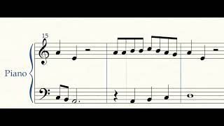 Industry Baby (Lil Nas X, Jack Harlow) Easy Piano / A Minor