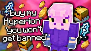 How are IRL traders getting away with this... (Hypixel Skyblock)