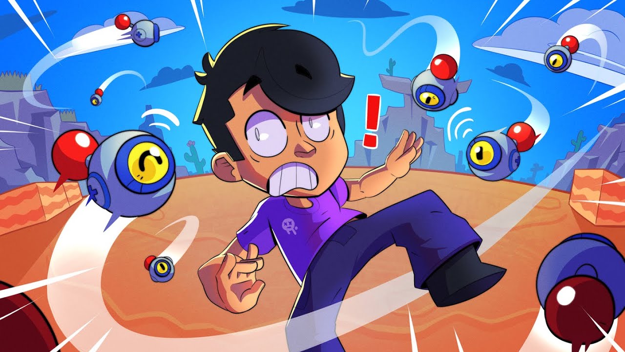 JOGUEI os MELHORES MINIGAMES do BRAWL!