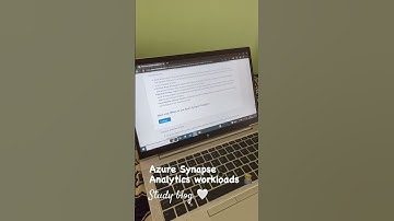 Azure Synapse Analytics Workloads 🧑‍💻 | Data Engineering #studyvlog #youtubeshorts #shorts