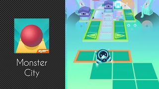 Rolling Sky Level 53 - Monster City Read Description