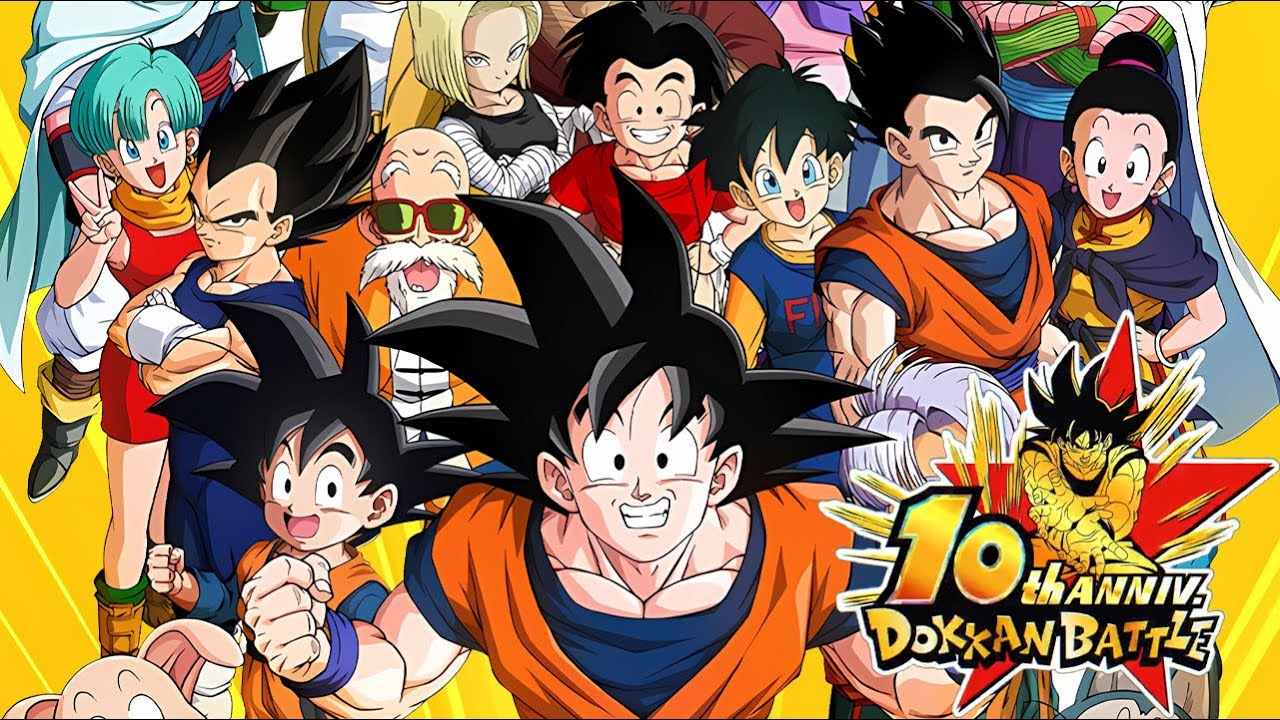 ドラゴンボールZ DOKKAN BATTLE 10TH ANNIVERSARY Concept) 10th Anniversary Maximum Generations Campaign is