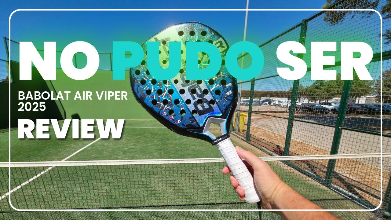 BABOLAT AIR VIPER - La que IBA a ser mi PALA