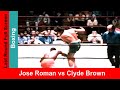 Jose roman green vs clyde brown red widescreen fight highlights round 3 knockout