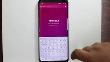 Download Firefox Focus for Samsung Galaxy S8, S8+ and Note 8