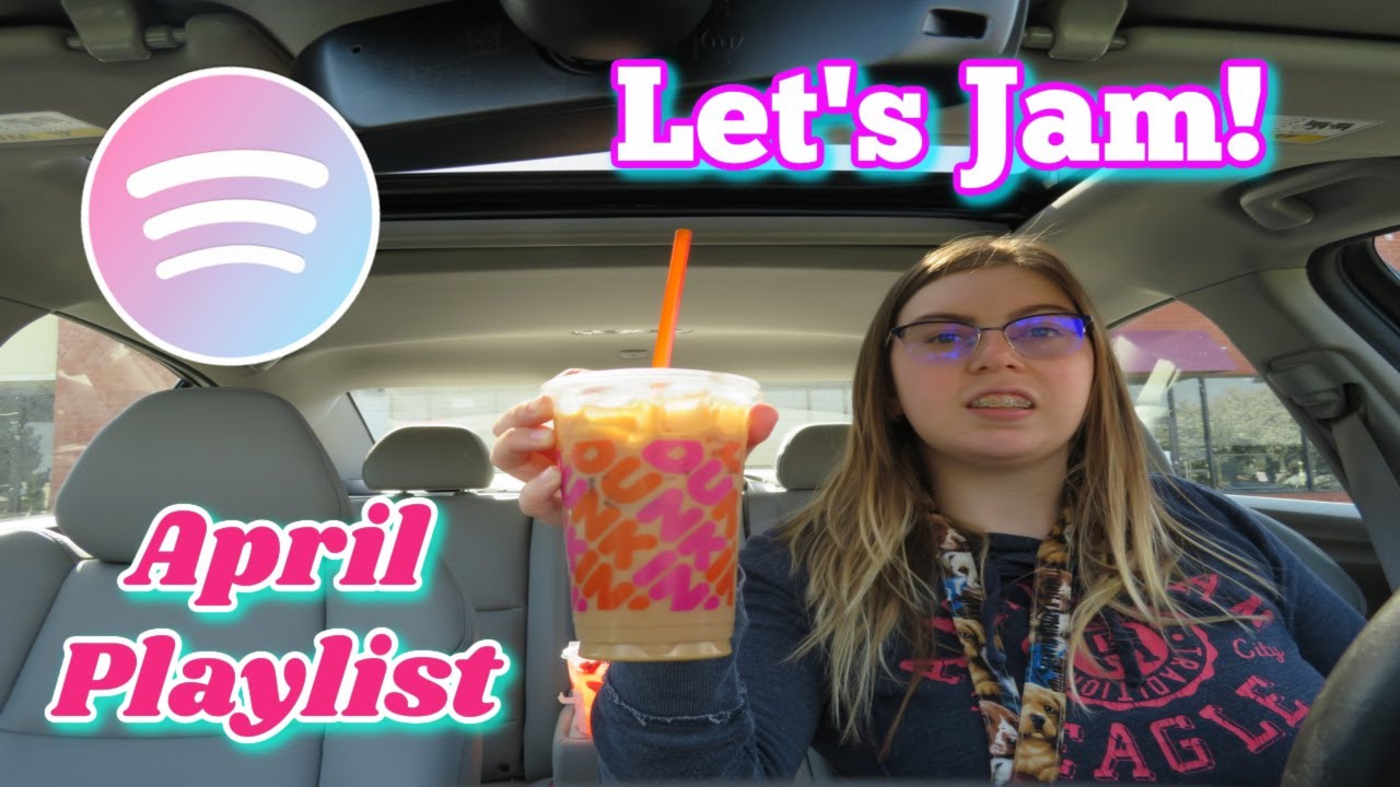 April Playlist 2021 + Drive with me!