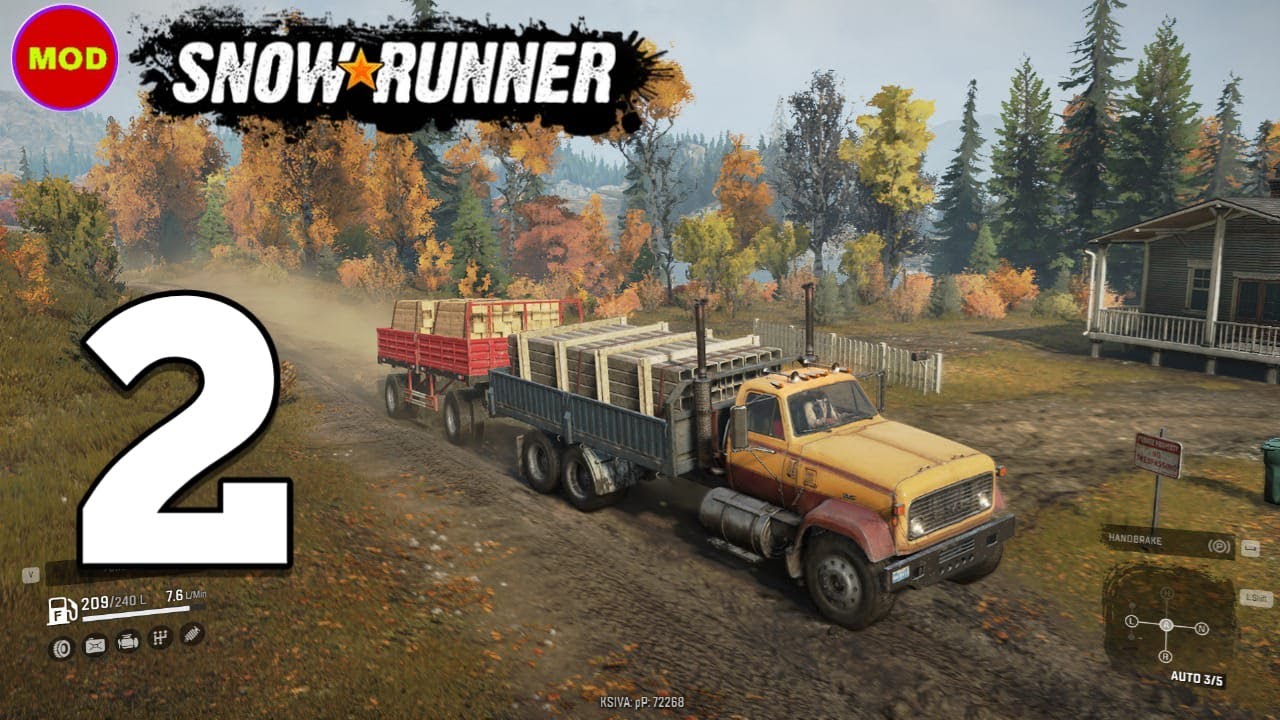 Snowrunner gameplay part 2 - YouTube