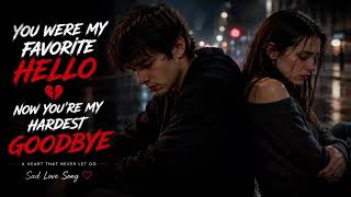You Were My Favorite Hello, Now You're My Hardest Goodbye | Emotional Love Song