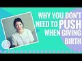 Why you don't need to push when giving birth || Down Breathing || Hypnobirthing Breathing Techniques