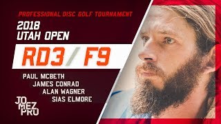 2018 Utah Open | Final Rd, F9 Chase Card | McBeth, Conrad, Wagner, Elmore