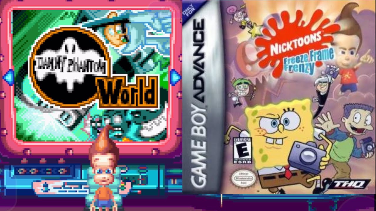 Nicktoons Freeze Frame Frenzy Danny Phantom World