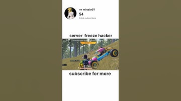 server freeze hacker in my lobby #bgmi #bgmishorts #gaming