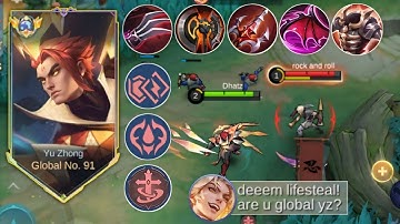 BRUTAL SPELL VAMP ALL RED BUILD!! ENEMY THINK I