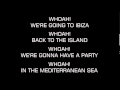 We Re Going To Ibiza Vengaboys Karaoke Instrumental We Re Going To Ibiza Vengaboys Karaoke Instrumental