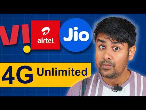 4G is Unlimited Now - Jio, Airtel & Vi