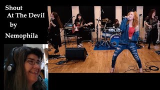 Shout At The Devil (Cover) by Nemophila | Slightly Faster? | Music Reaction Video