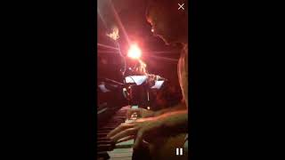 In C / Thinkin Bout You Mashup - FiveOne XO / Rob Kovacs
This is a live performance of a mashup idea by composer Jeremy Allen, realized the FiveOne Experimental Orchestra. The plan was to combine a piano version of Frank Oceans Thinkin Bout You with the first part of Terry Rileys In C bringing them together at the concert for the first time without rehearsal. FiveOne XO and I learned our parts separately and, are hearing the combined result for the first time along with the audience. Because of this, theres a sense of anxiety and excitement created here during the performance.
In this mashup, In C becomes the bed or the accompaniment to Thinkin Bout You which takes the spotlight. The piano solo, embellishes on melodies heard within In C.
The video is from a live Periscope stream. The concert was at the Bop Stop in Cleveland, OH on May 13, 2016.
Learn more about me and my music at https://robkovacsmusic.com In C / Thinkin Bout You Mashup - FiveOne XO / Rob Kovacs
