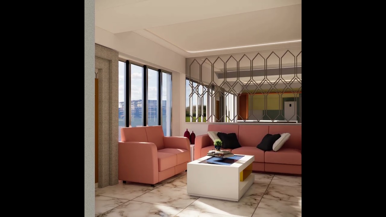 Living Room Walkthrough By Satya Makers