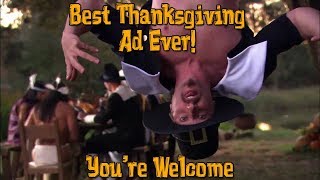 You're Welcome Funny Muscle Milk Thanksgiving Commercial
