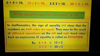 STD. 6. (Maths) - EQUATIONS : Practice Set : 26