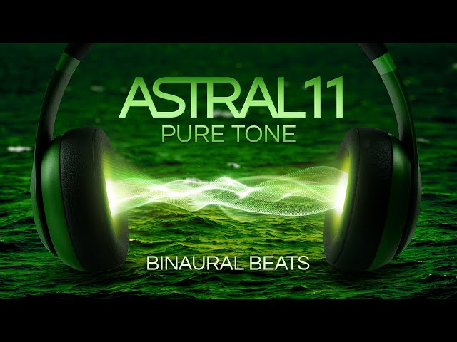 Astral Projection - Binaural Beats - Pure Frequency - From Theta to Delta - Black Screen