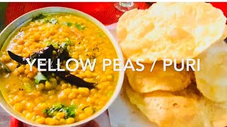 Yellow Peas / Puri #keyakitchen #food #yellowpeas #puri #Family