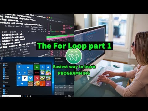 For Loop In C Easiest Way To Use For Loop With Atom Editor In Windows 10 #32